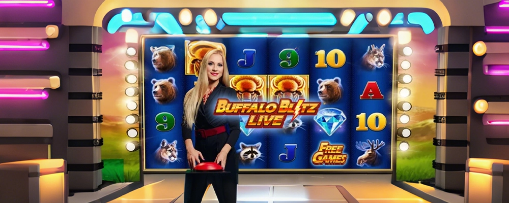 57 win Caça-níqueis Buffalo Blitz ao Vivo